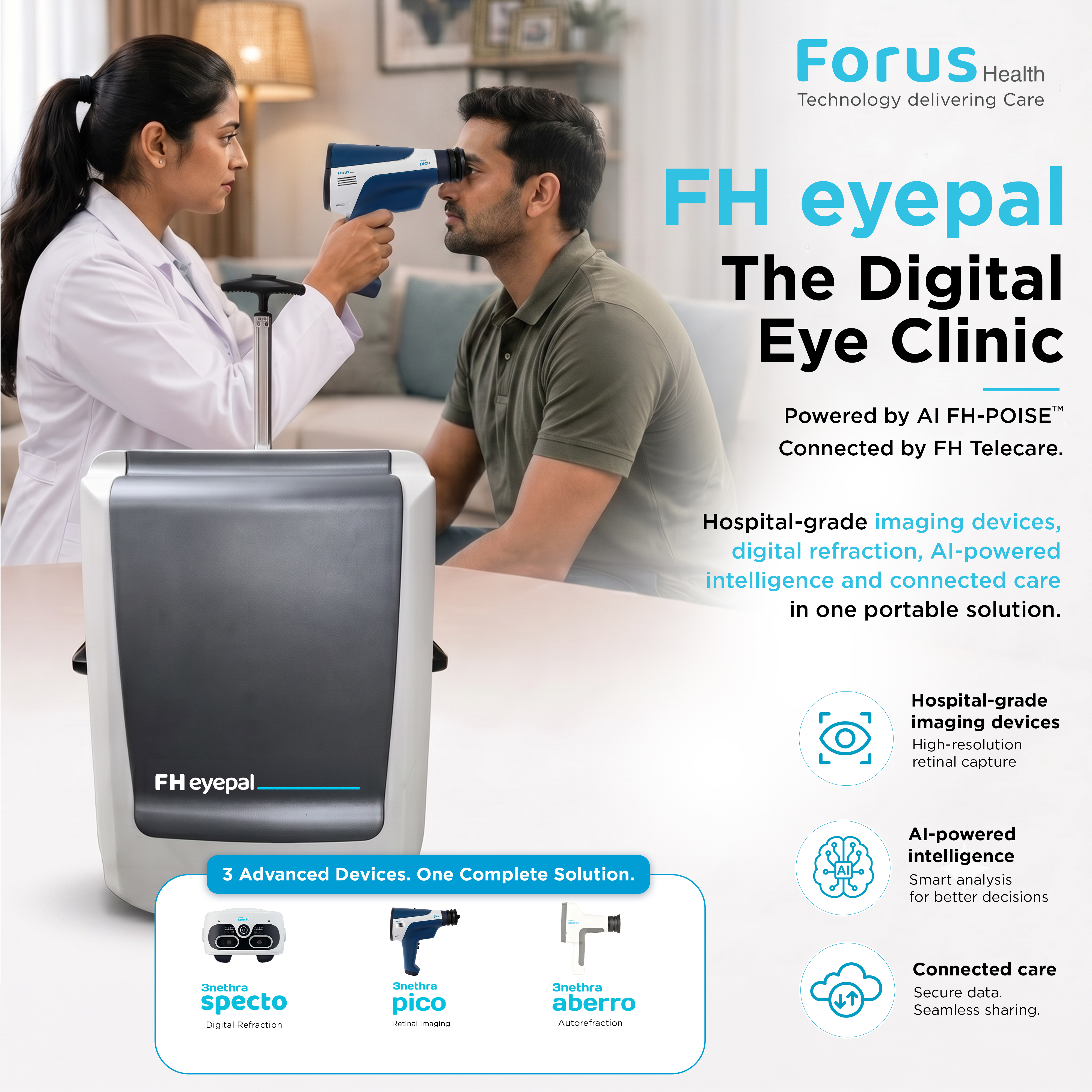 Forus Health Launches FH eyepal, a Connected Digital Eye Clinic 